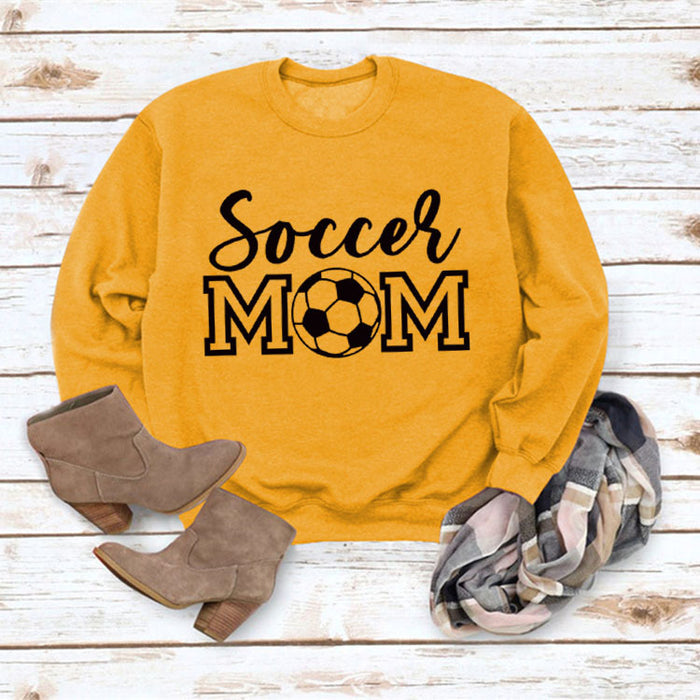 Yellow sweater (black font) / S