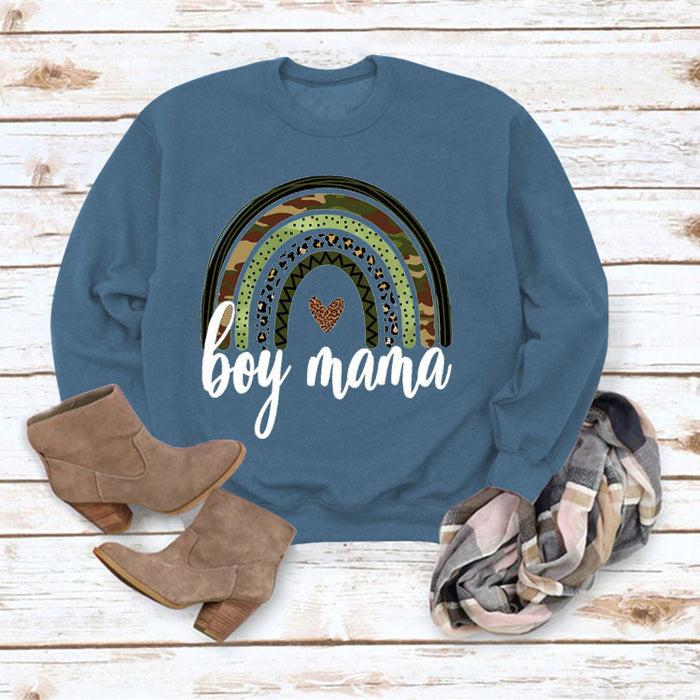 Blue sweater (white color picture) / S