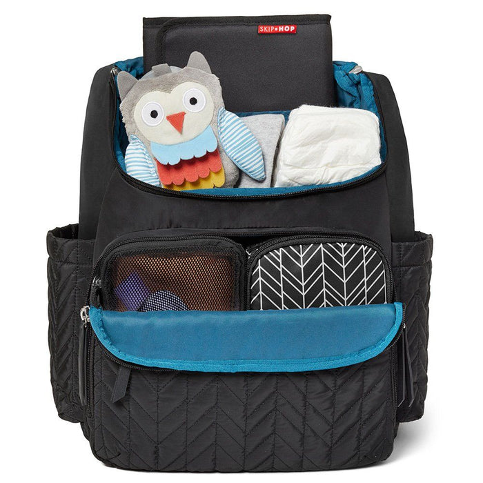 SKIP HOP Forma Nappy Backpack - Jet Black