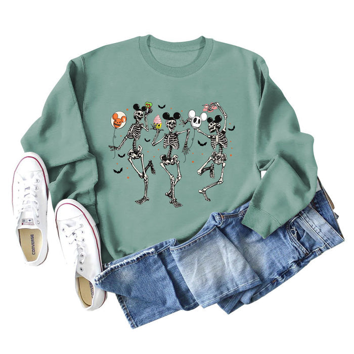 Light green sweater (black word color picture) / S