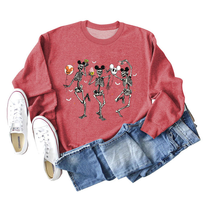 Red sweater (white color picture) / S