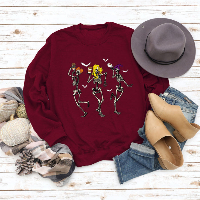 Red wine sweater (white color picture) / S