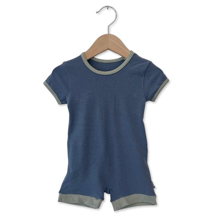 Slate & Sage Shorty Romper Luxe Edition | Cotton Bamboo Blend