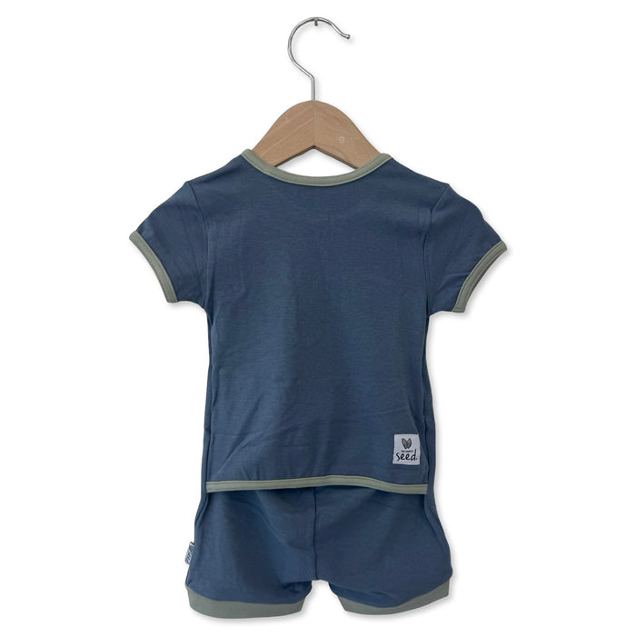 Slate & Sage Shorty Romper Luxe Edition | Cotton Bamboo Blend