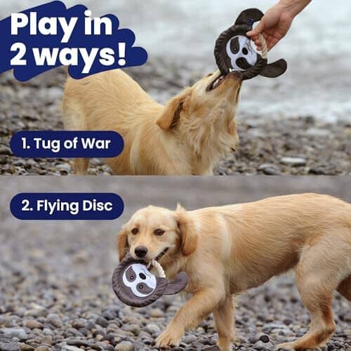 Sleepy Sloth Indestructible Dog Toys Squeaky Dog Toys Toys Pet Clever