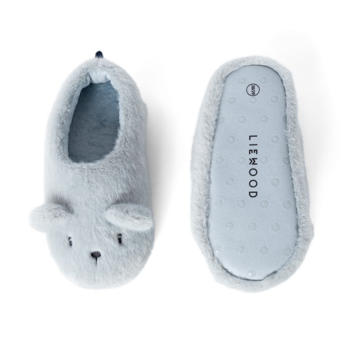 Liewood - Slippers - Aviaja - Bear/Dove Blue - Bottom