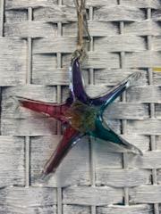 Small Glass Star Suncatcher