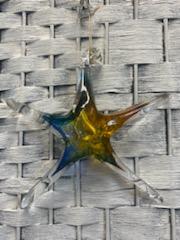 Small Glass Star Suncatcher