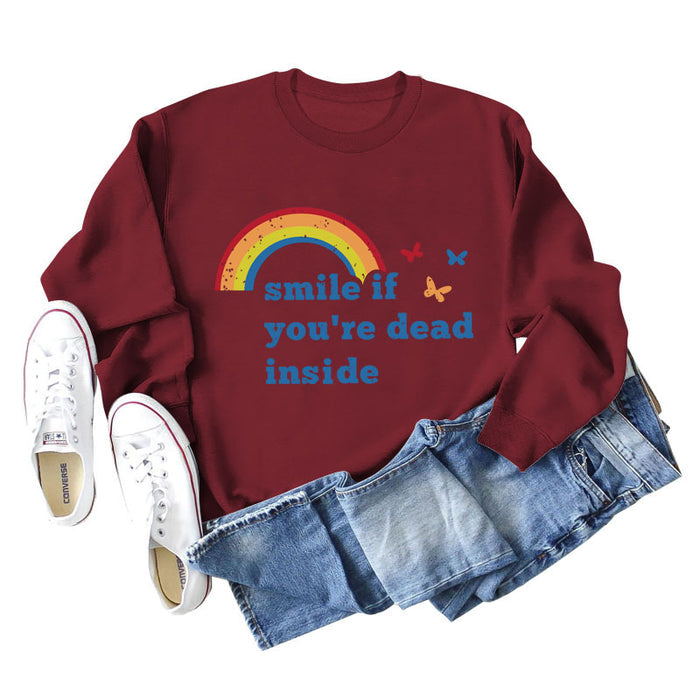 Wine red sweater (color picture) / S