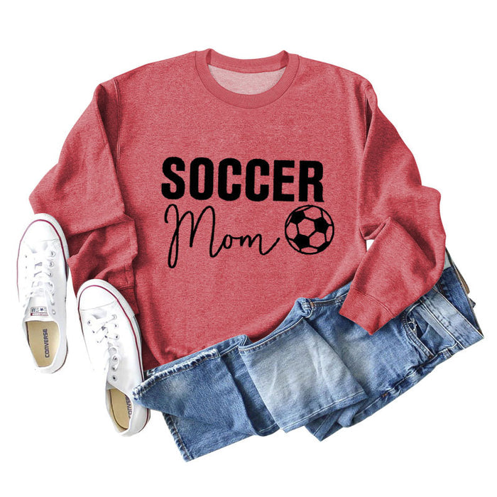 Red sweater (black font) / S