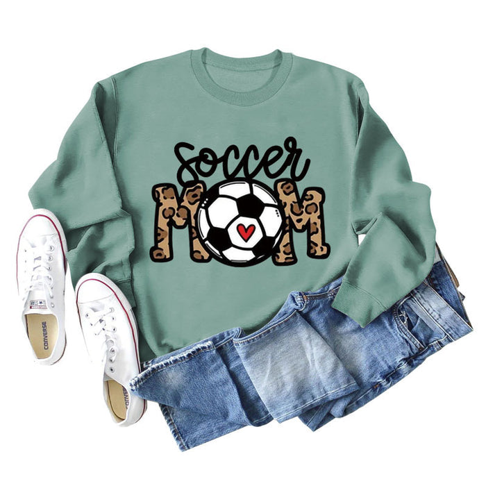 Light green sweater (black word color picture) / S