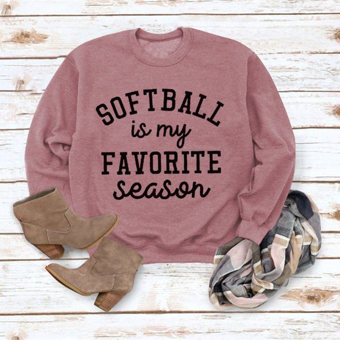 Rose gold sweater (black font) / S