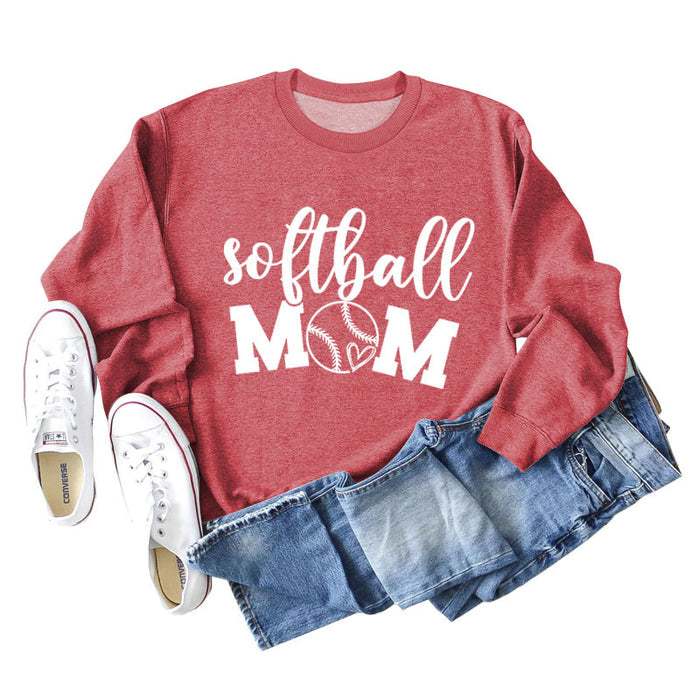 Red sweater (white font) / S