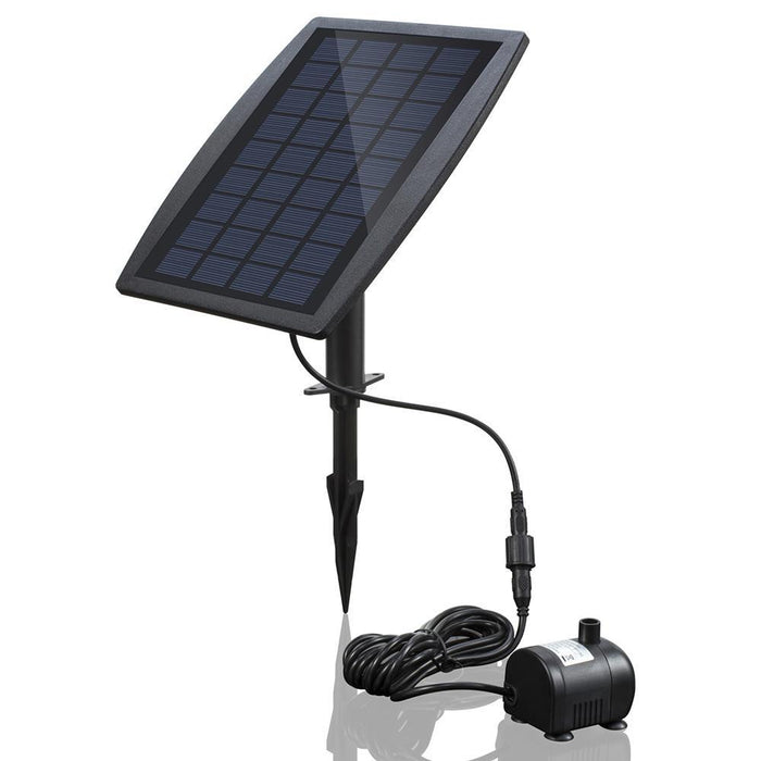 Solar Power Panel Landscape Fountain Water Pump Fountain Pump Pet Clever