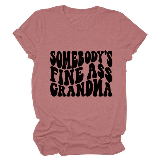 Rose gold (black font) / S