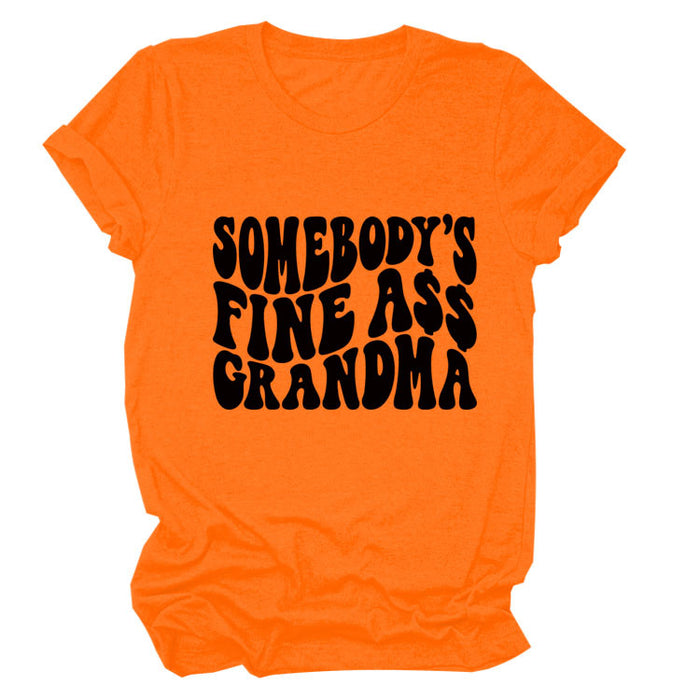 Orange (black font) / S