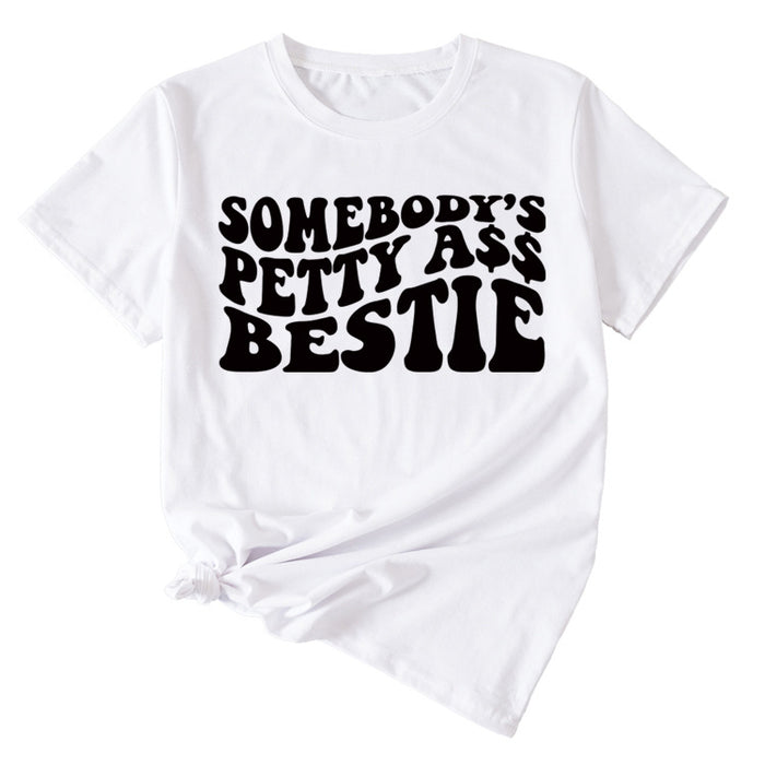 White (black font) / S