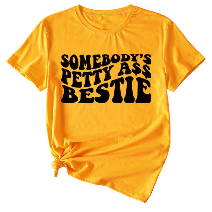 Mustard yellow (black font) / S