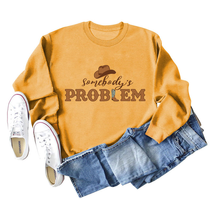 Yellow sweater (color picture) / S