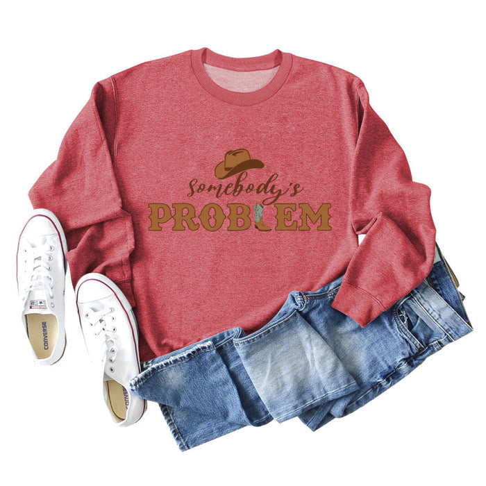 Red sweater (color picture) / S