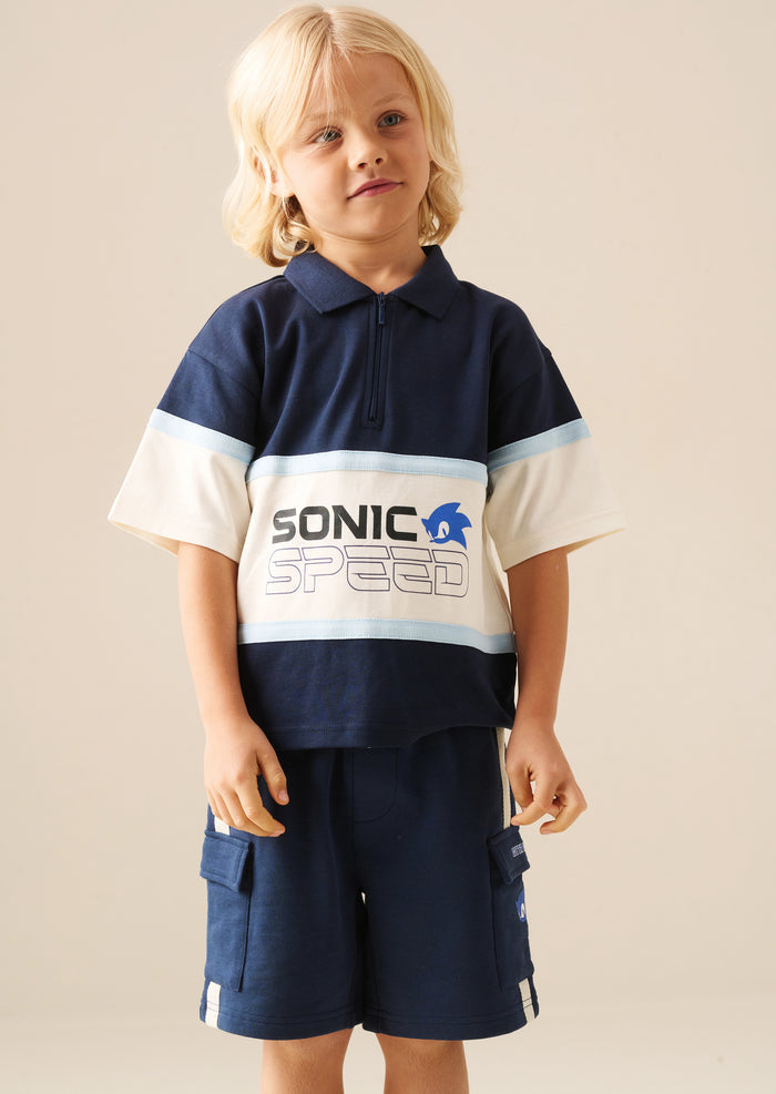 Sonic Blocked Polo