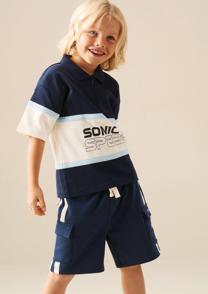 Sonic Blocked Polo