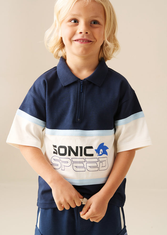 Sonic Blocked Polo