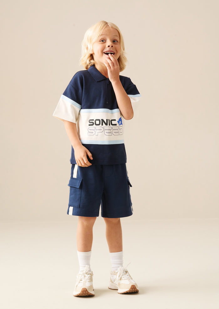 Sonic Blocked Polo