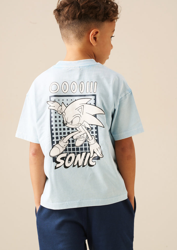 Sonic Oversized Washed Tee