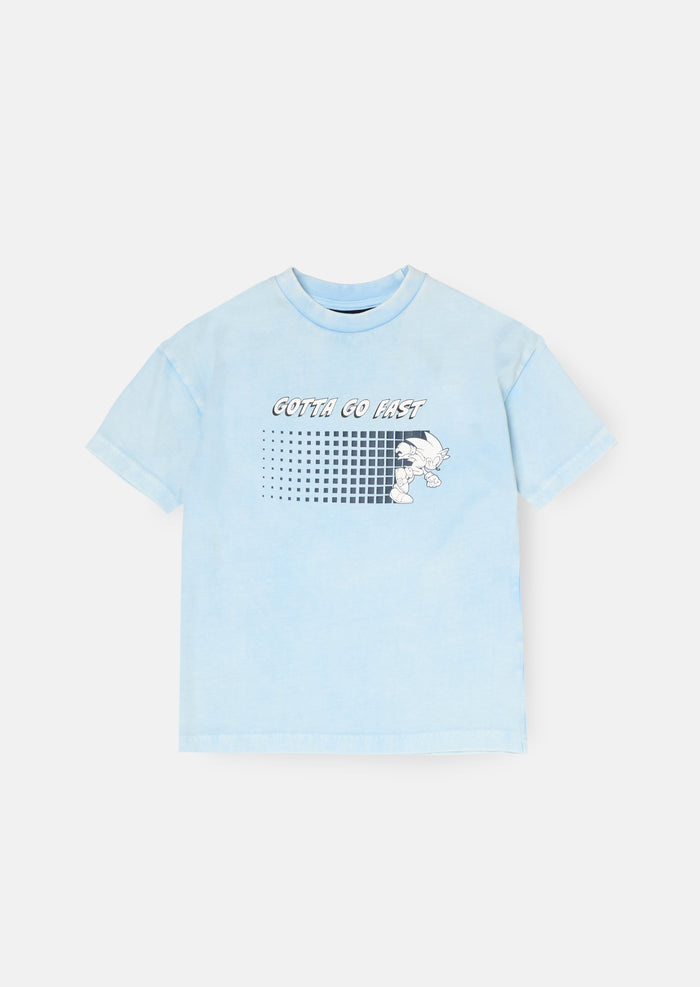 Sonic Oversized Washed Tee