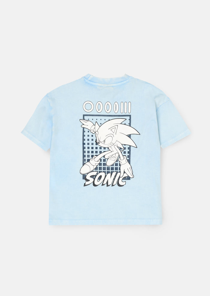 Sonic Oversized Washed Tee