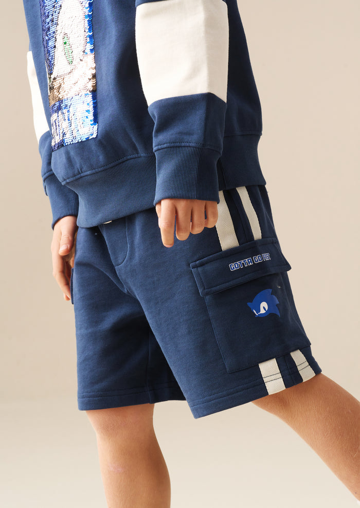 Sonic Side Stripe Shorts