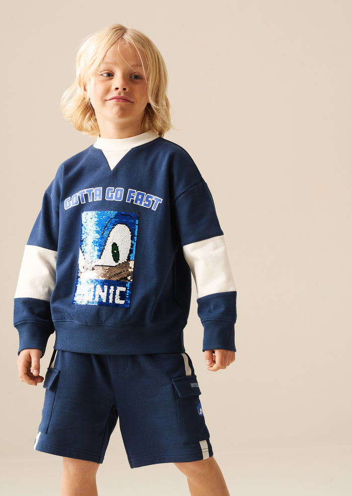 Sonic Side Stripe Shorts