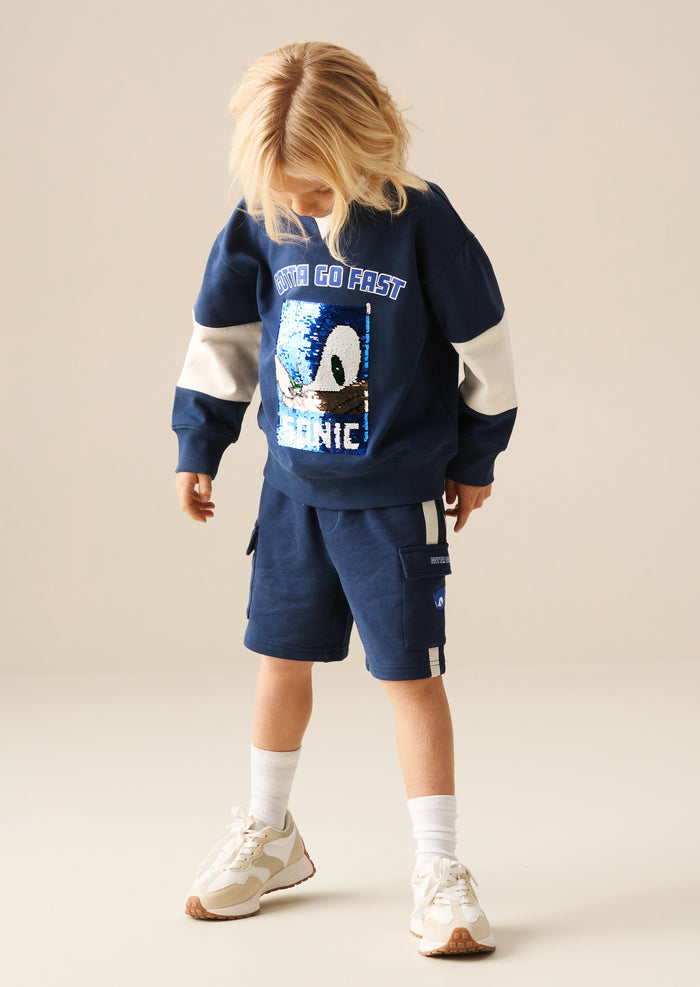 Sonic Side Stripe Shorts