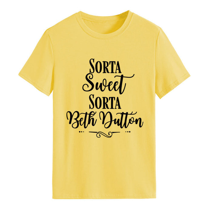 Yellow (black font) / S