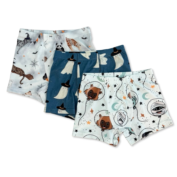 SPOOKY BOY'S BRIEFS- 3 PACK
