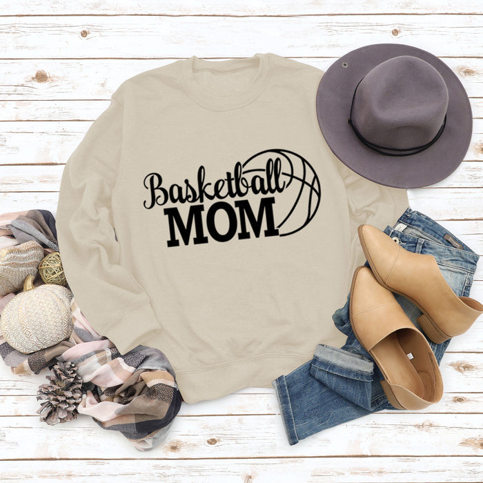 Spot Basketball Mom Long Sleeve Women's Sweatshirt