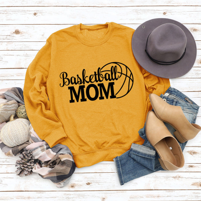 Yellow sweater (black font) / S