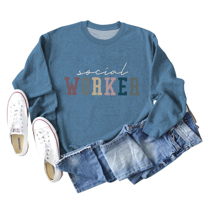 Blue sweater (white color picture) / S