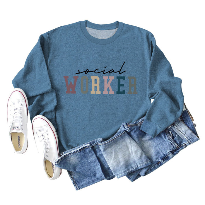 Blue sweater (black color picture) / S