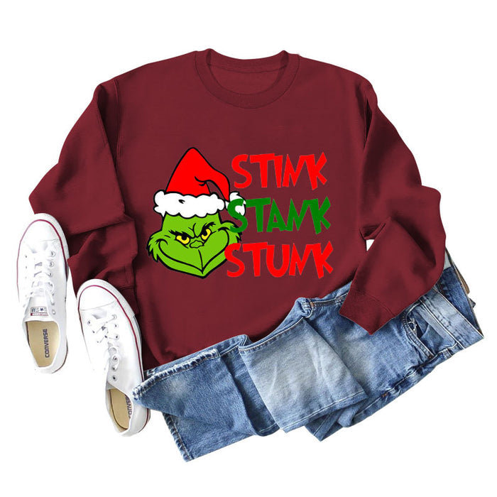 Wine red sweater (color picture) / S