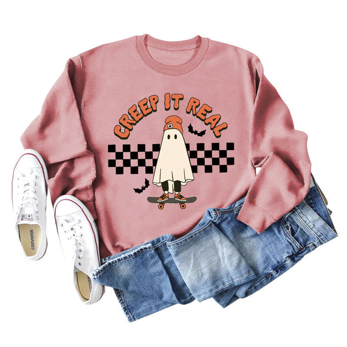 Rose gold sweater (black word color picture) / S