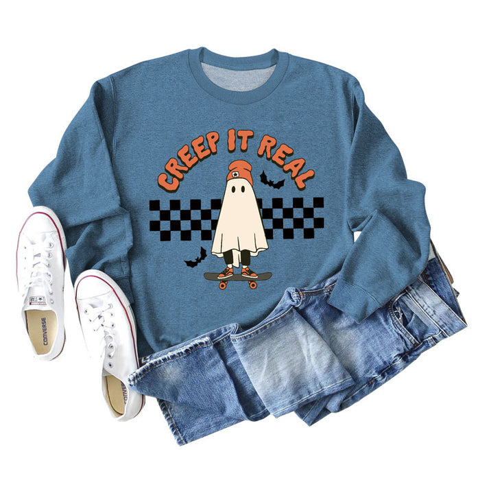 Blue sweater (black color picture) / S