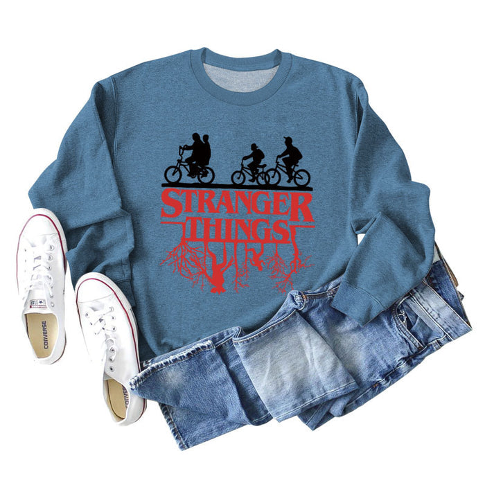 Blue sweater (black color picture) / S
