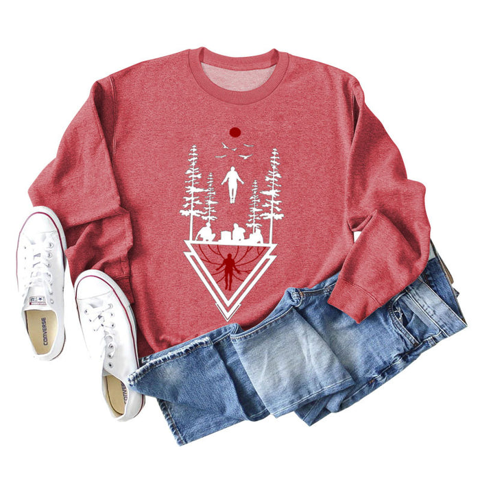 Red sweater (white character color picture) / S