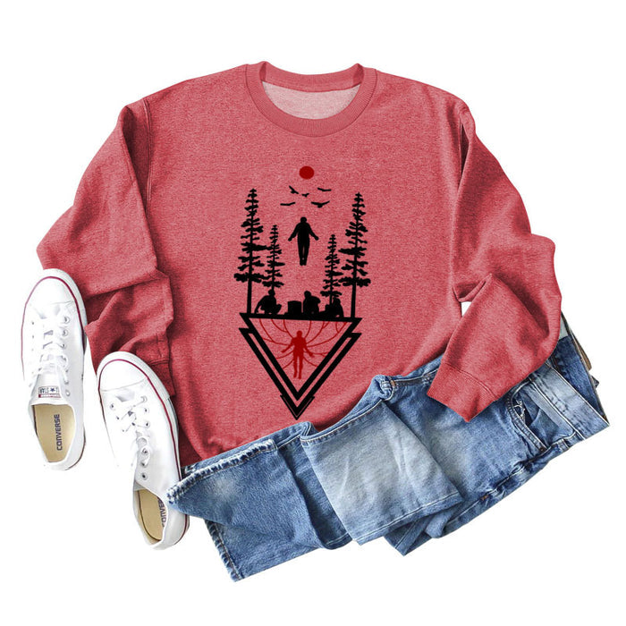 Red sweater (black color picture) / S