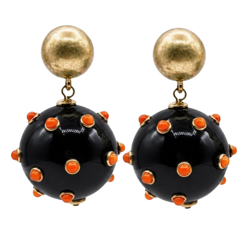 Studded Ball Earrings
