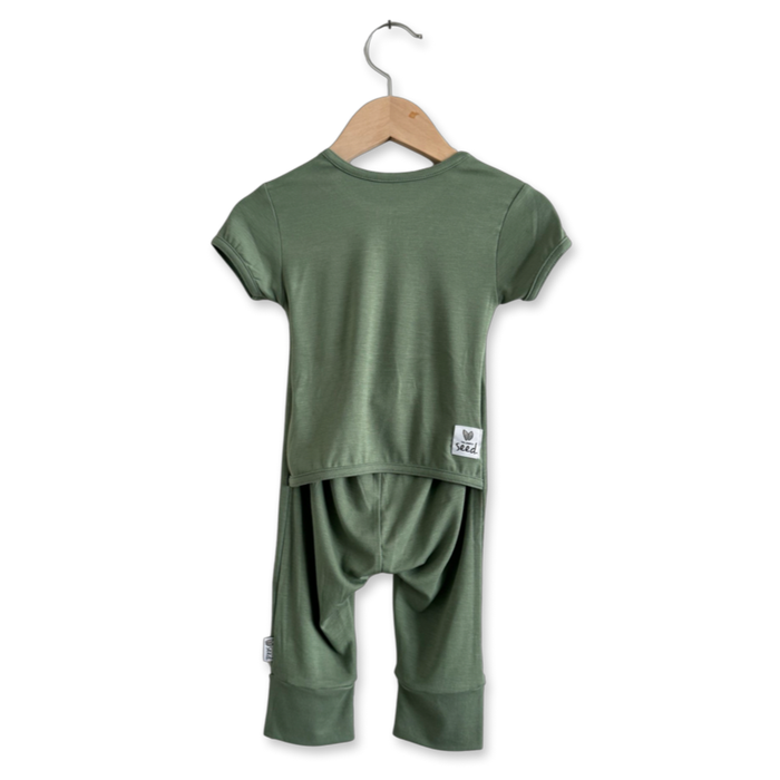 Succulent Short Long Romper Luxe Edition | Cotton Bamboo Blend