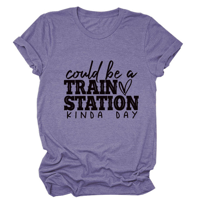 Purple (black font) / S