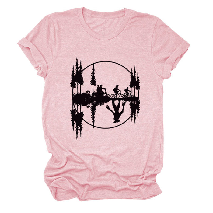 Pink (black color picture) / S